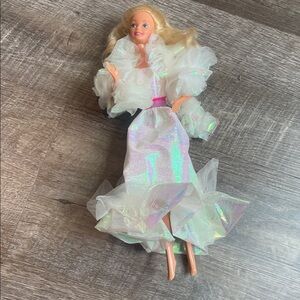 Mattel "Crystal" Barbie Doll with Original Dress and Tule